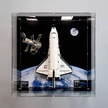 Lego 10283 NASA Space Shuttle Discovery - Wandvitrine