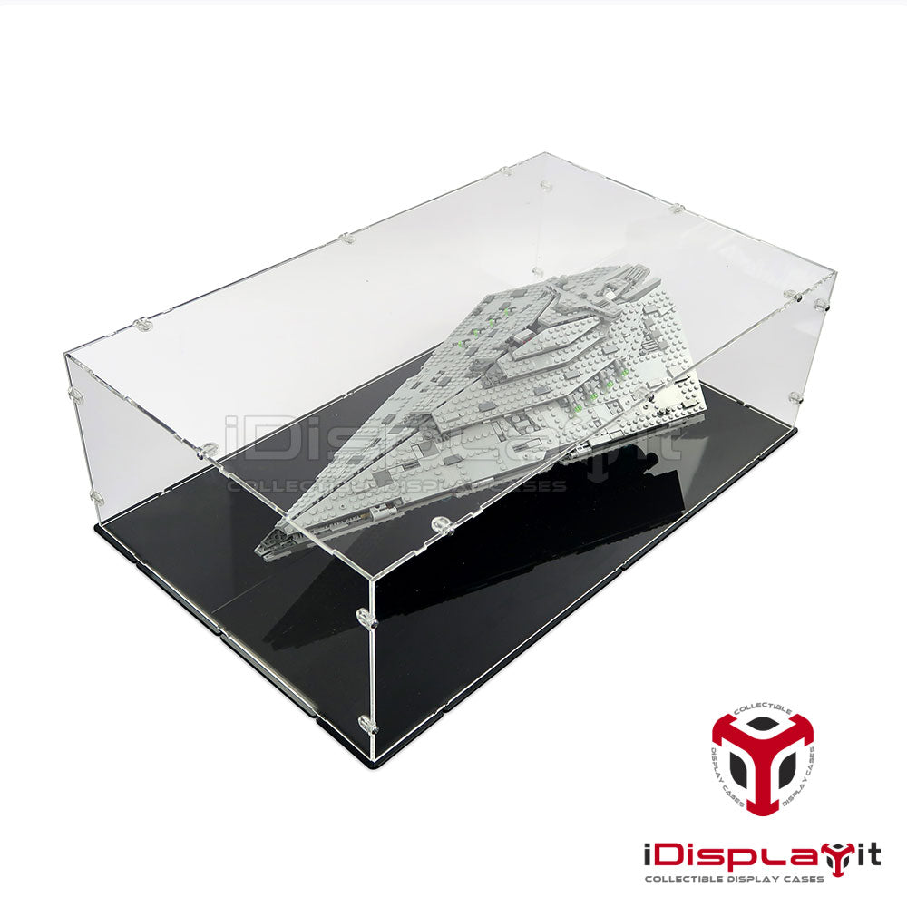 75190 Star Wars First Order Star Destroyer Acryl Vitrine Lego