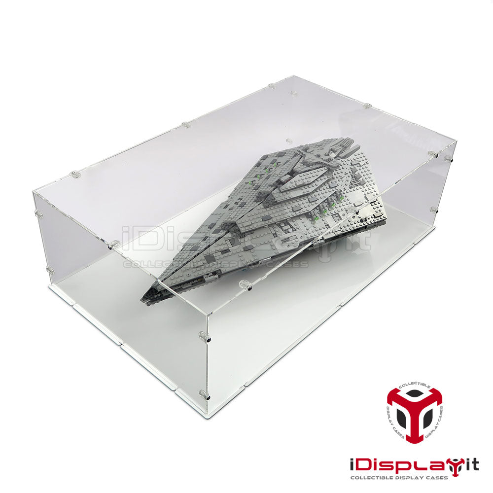 75190 Star Wars First Order Star Destroyer Acryl Vitrine Lego