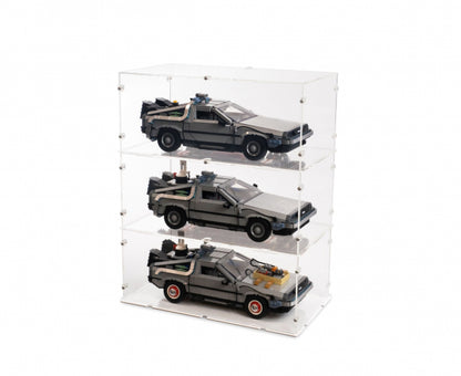 10300 DeLorean die Zeitmaschine aus Zurück in die Zukunft - Acryl Vitrine (klein)