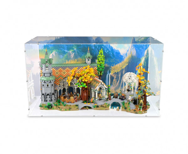 10316 Der Herr der Ringe: Bruchtal - Acryl Vitrine Lego
