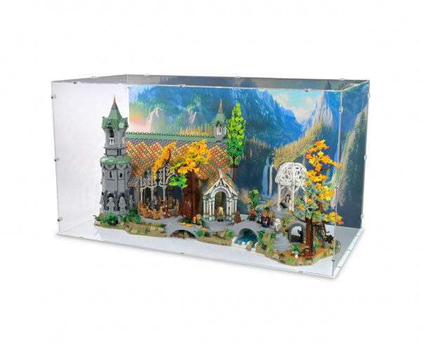 10316 Der Herr der Ringe: Bruchtal - Acryl Vitrine Lego