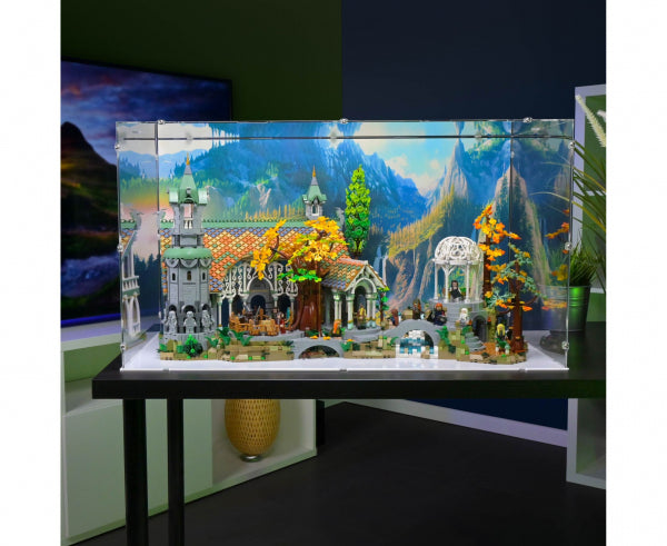10316 Der Herr der Ringe: Bruchtal - Acryl Vitrine Lego