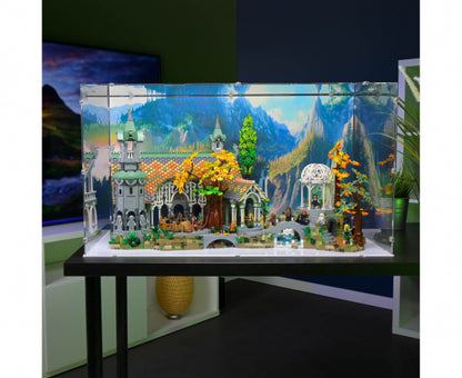 10316 Der Herr der Ringe: Bruchtal - Acryl Vitrine Lego