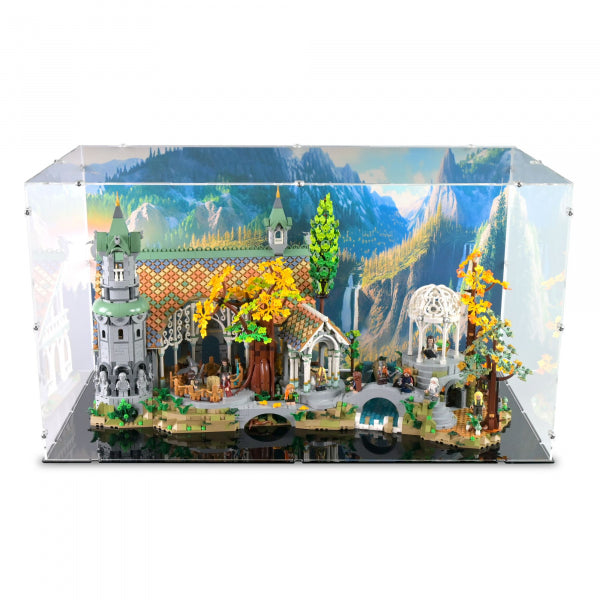 10316 Der Herr der Ringe: Bruchtal - Acryl Vitrine Lego