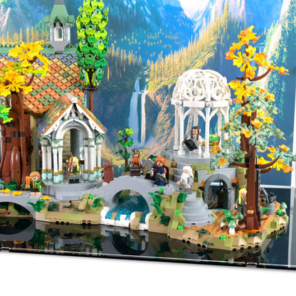 10316 Der Herr der Ringe: Bruchtal - Acryl Vitrine Lego