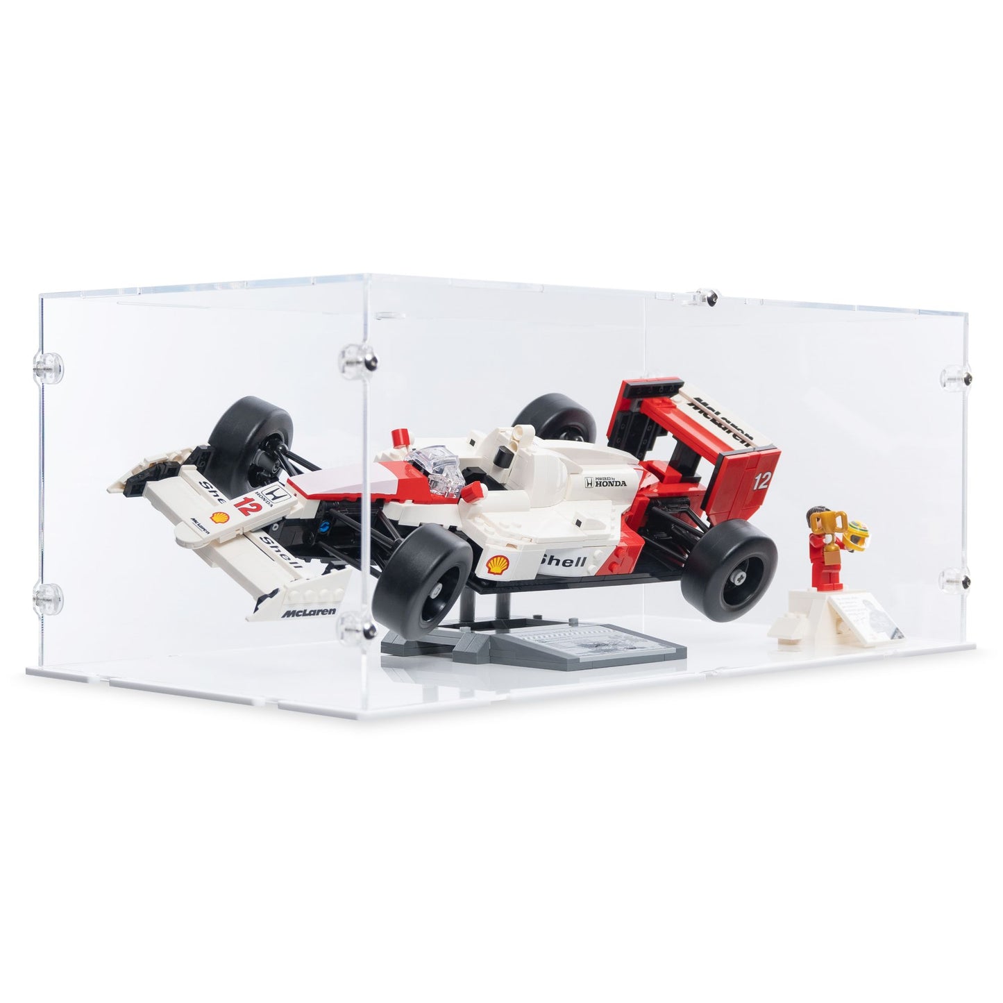 10330 McLaren MP4/4 & Ayrton Senna - Acrylic Display Case Lego