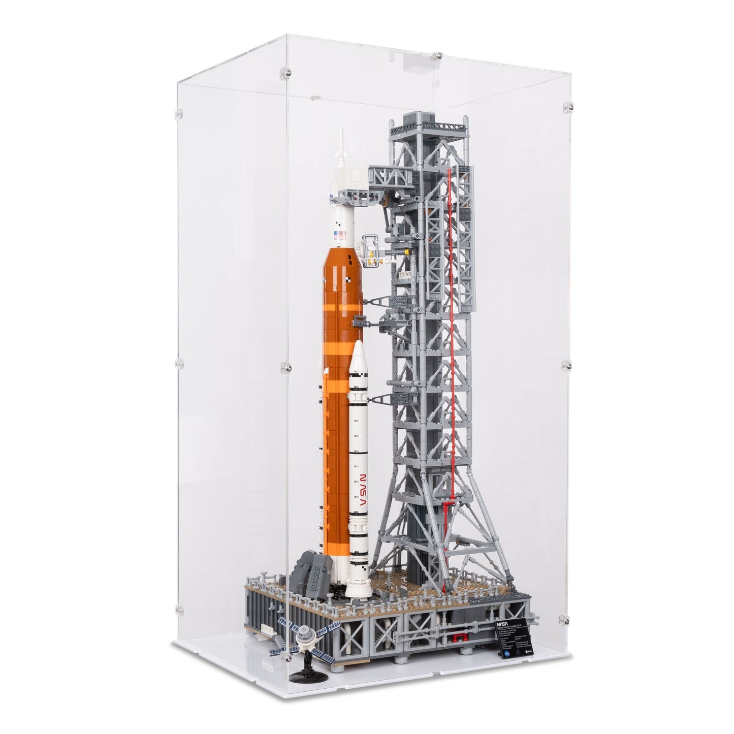 10341 NASA Artemis Startrampe -  Acryl Vitrine Lego