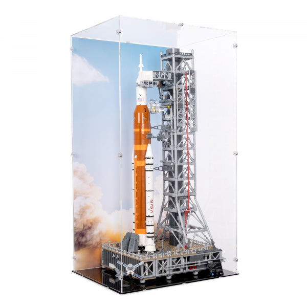 10341 NASA Artemis Startrampe -  Acryl Vitrine Lego