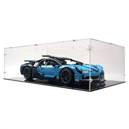 42083 Bugatti Chiron / 42096 Porsche 911 RSR - Acrylic Display Case for Lego