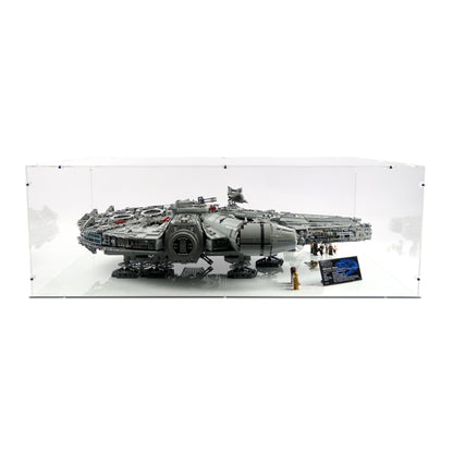 75192 UCS Millennium Falcon (On Horizontal Stand) - Acryl Vitrine Lego