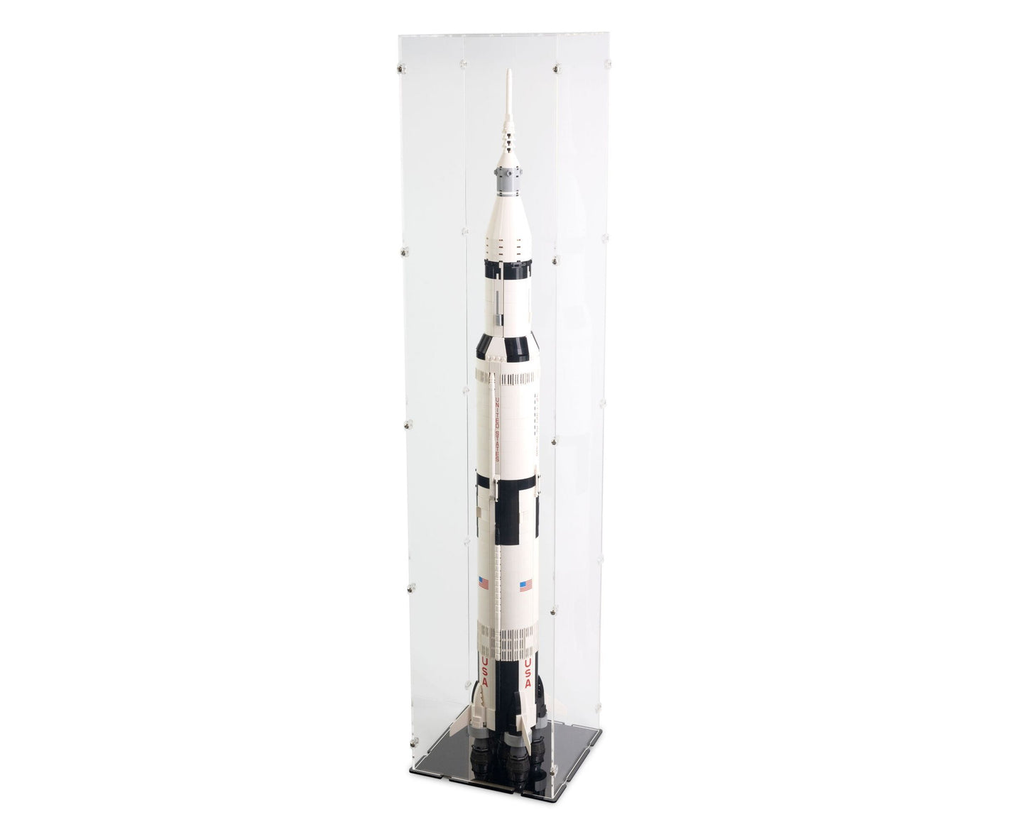 21309 / 92176 NASA Saturn V - Acryl Vitrine Lego