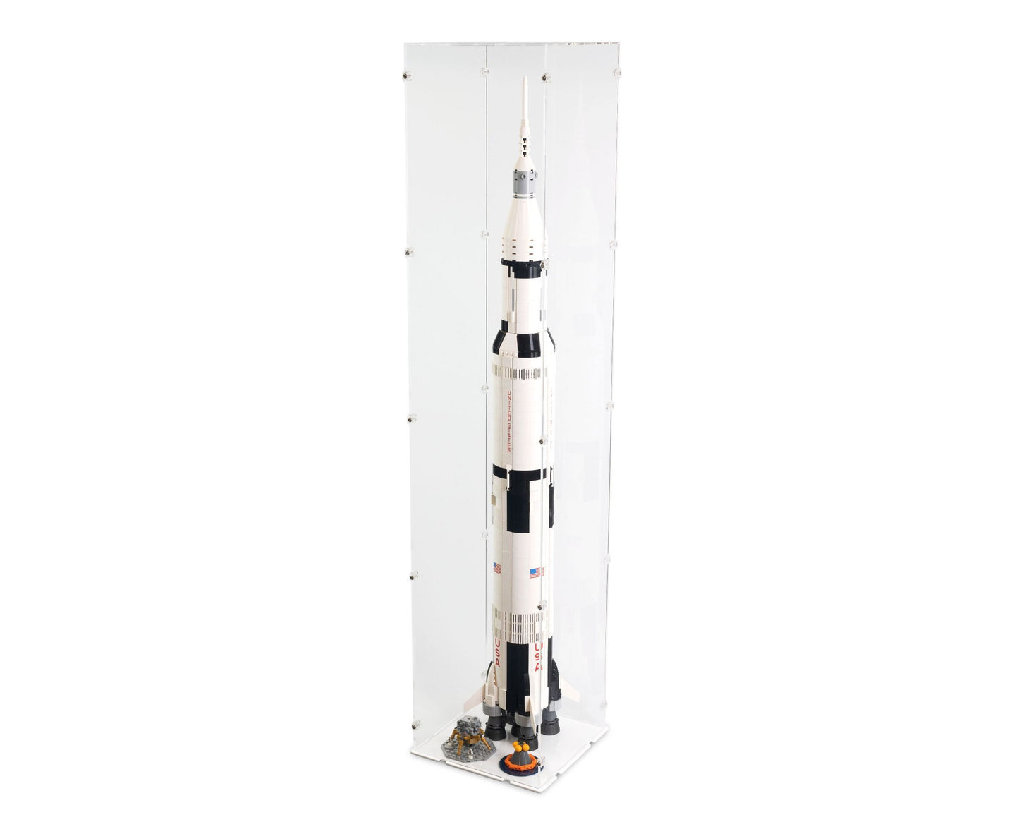 21309 / 92176 NASA Saturn V - Acryl Vitrine Lego