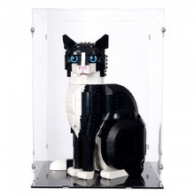 21349 Tuxedo Cat - Schwarz-weiße Katze - Acryl Vitrine Lego