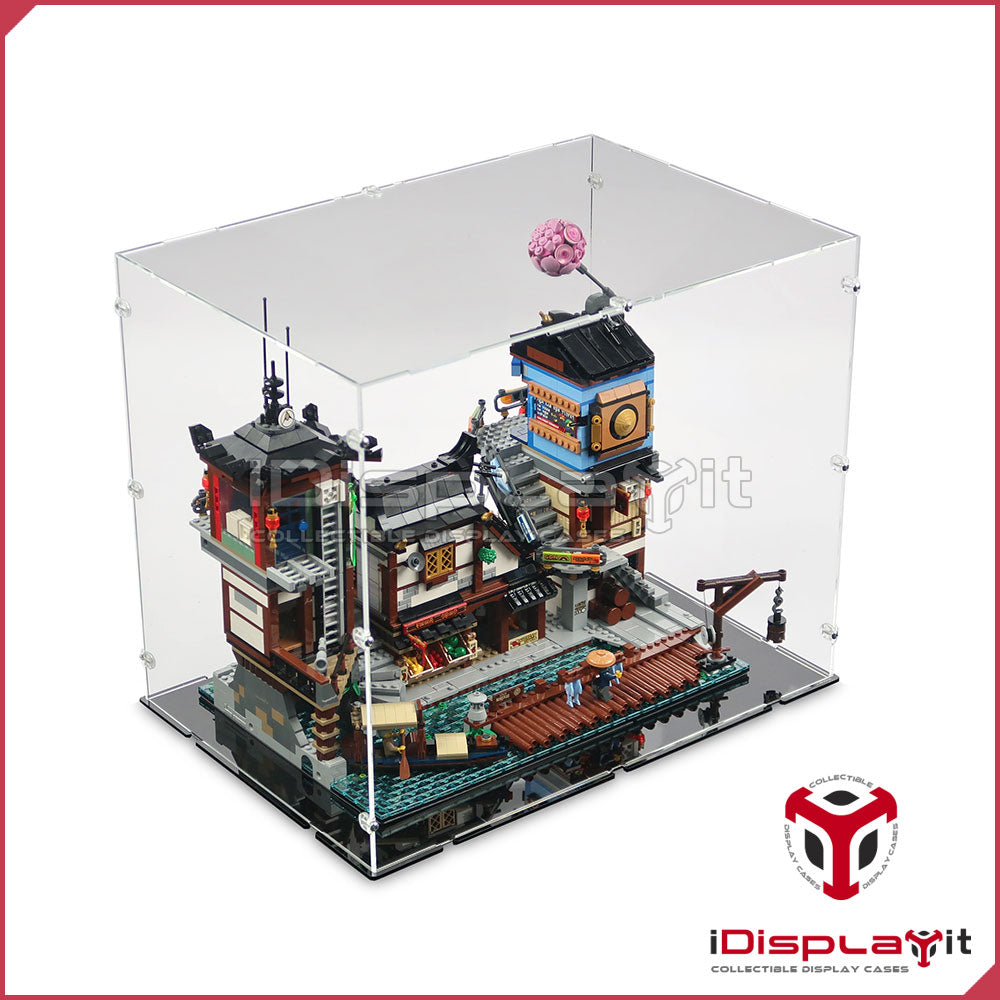 70657 Ninjago City Docks - Acrylic Display Case Lego