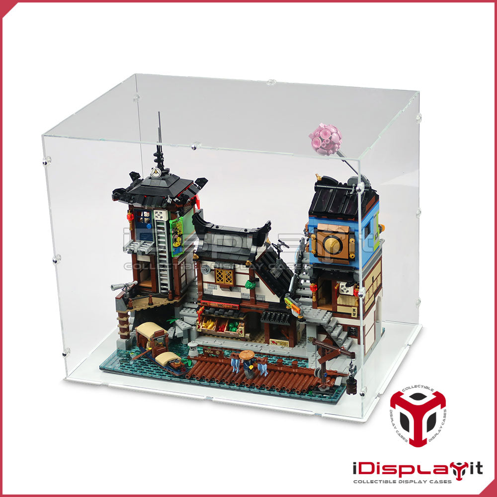 70657 Ninjago City Docks - Acrylic Display Case Lego