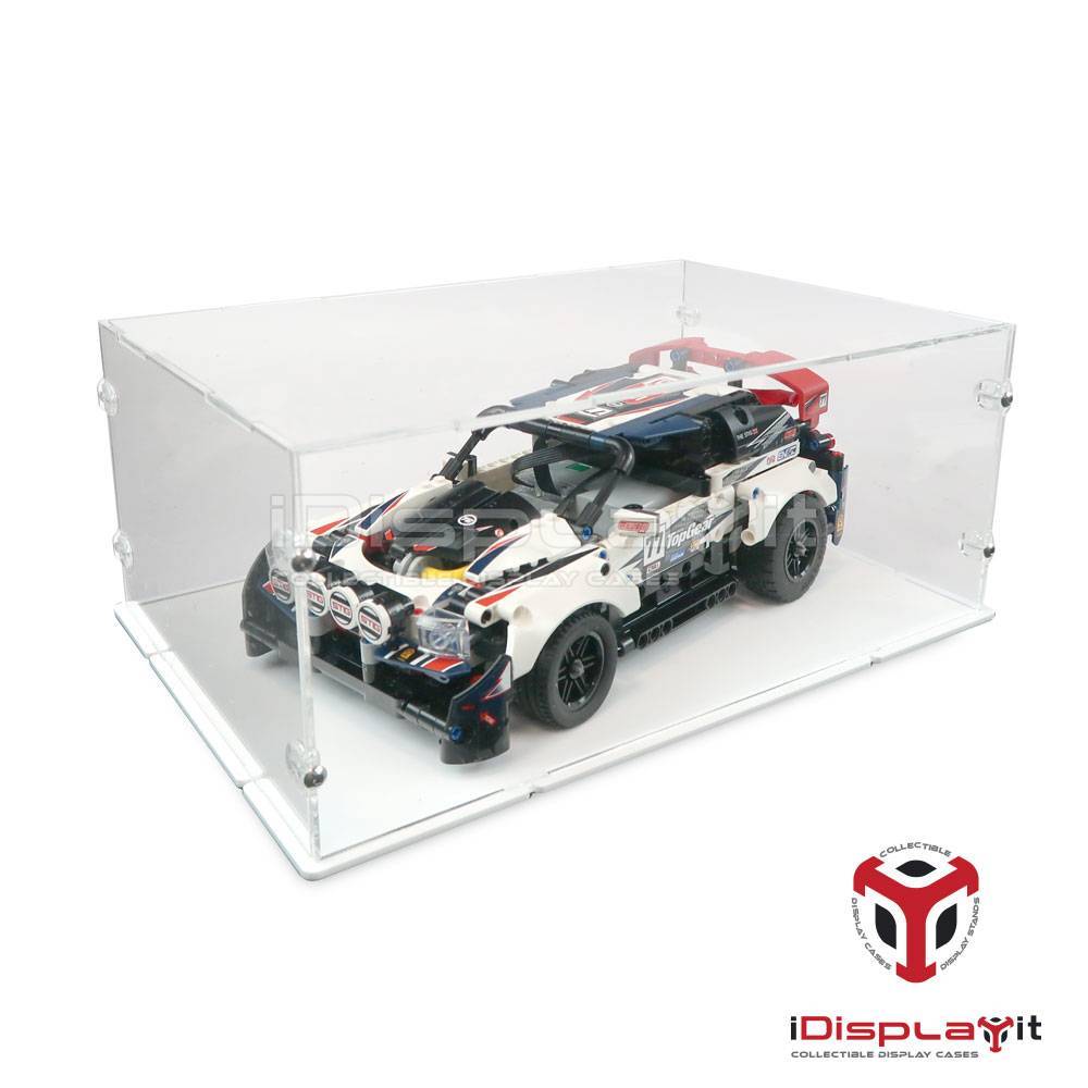 42109 Top Gear Rally Car - Acryl Vitrine Lego