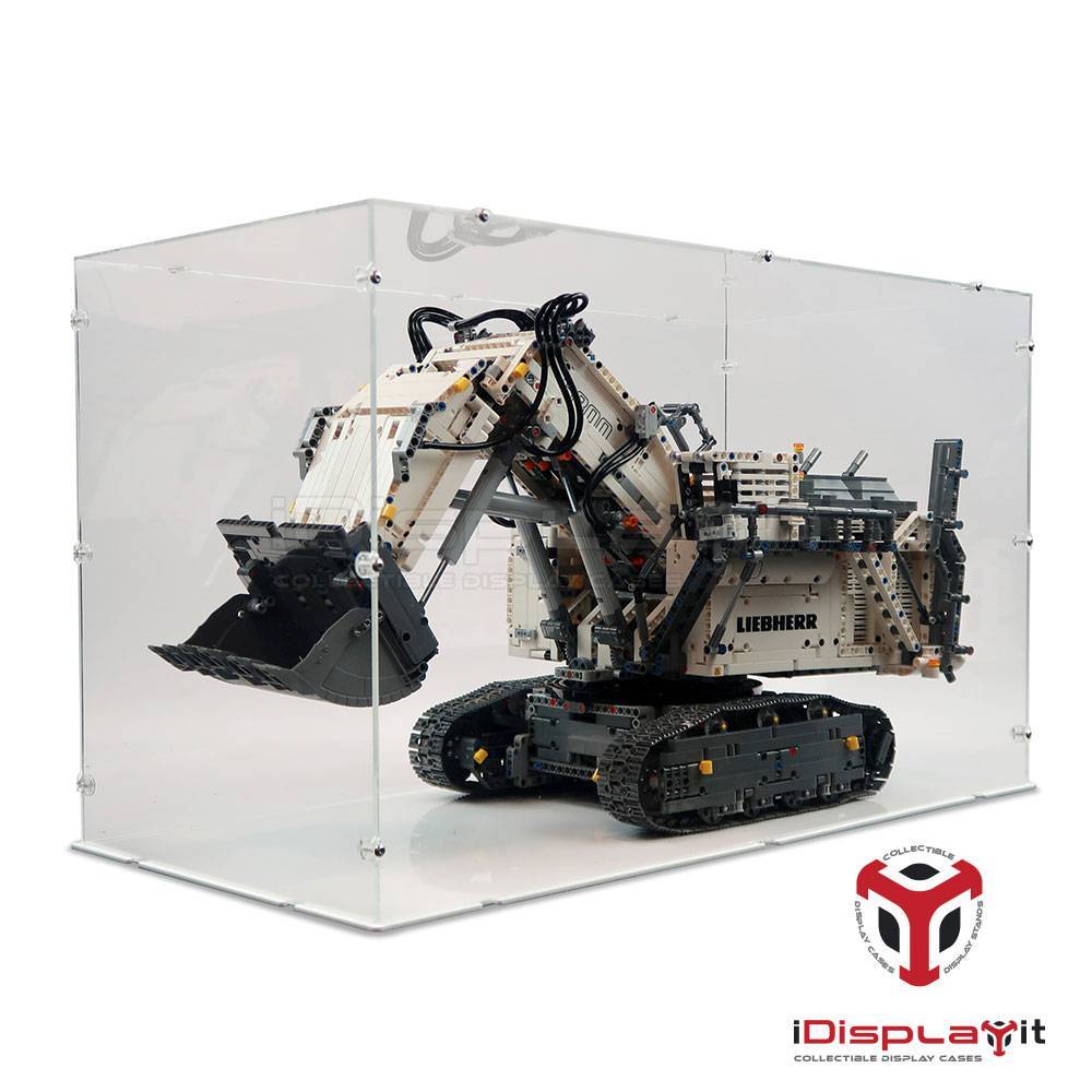42100 Liebherr R 9800 Bagger - Acryl Vitrine Lego