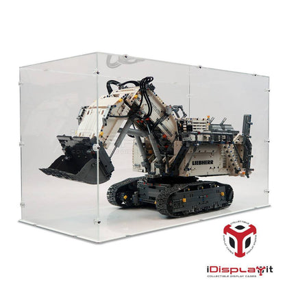 42100 Liebherr R 9800 Bagger - Acryl Vitrine Lego