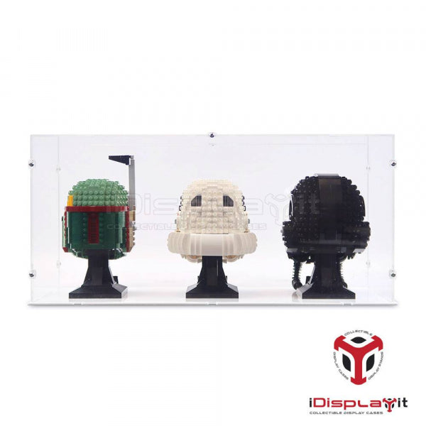 Lego 75274, 75276, 75277, Stormtrooper, Boba Fett, Tie Fighter Acryl Vitrine