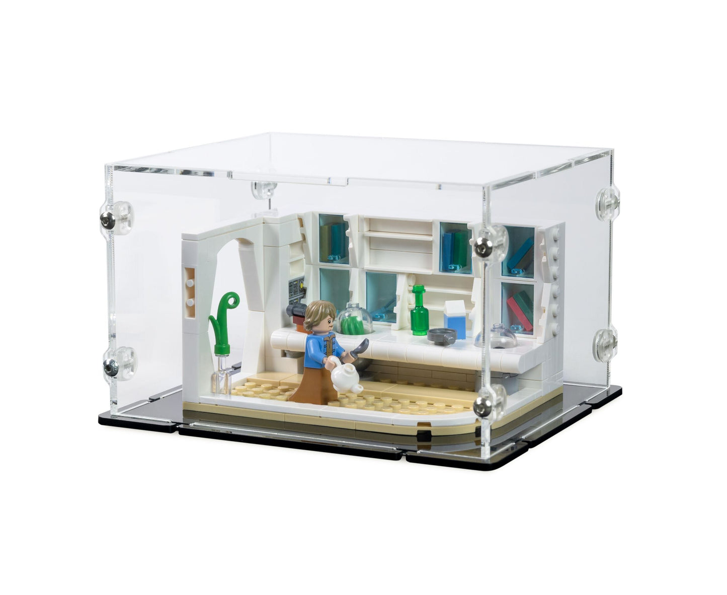 40531 Lars Family Kitchen - Acrylic Display Case Lego