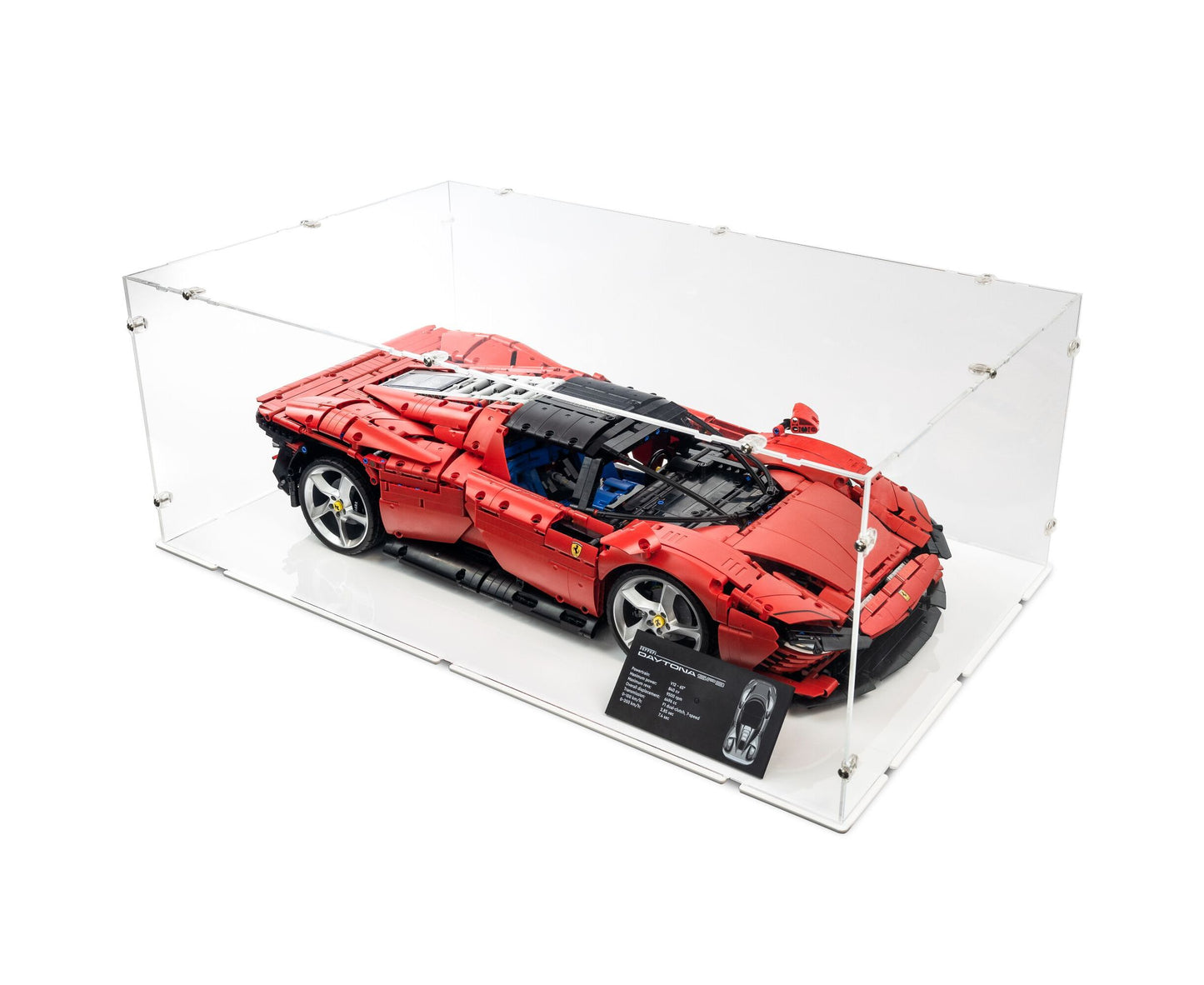 42143 Ferrari Daytona SP3 - Acrylic Display Case (XL) Lego