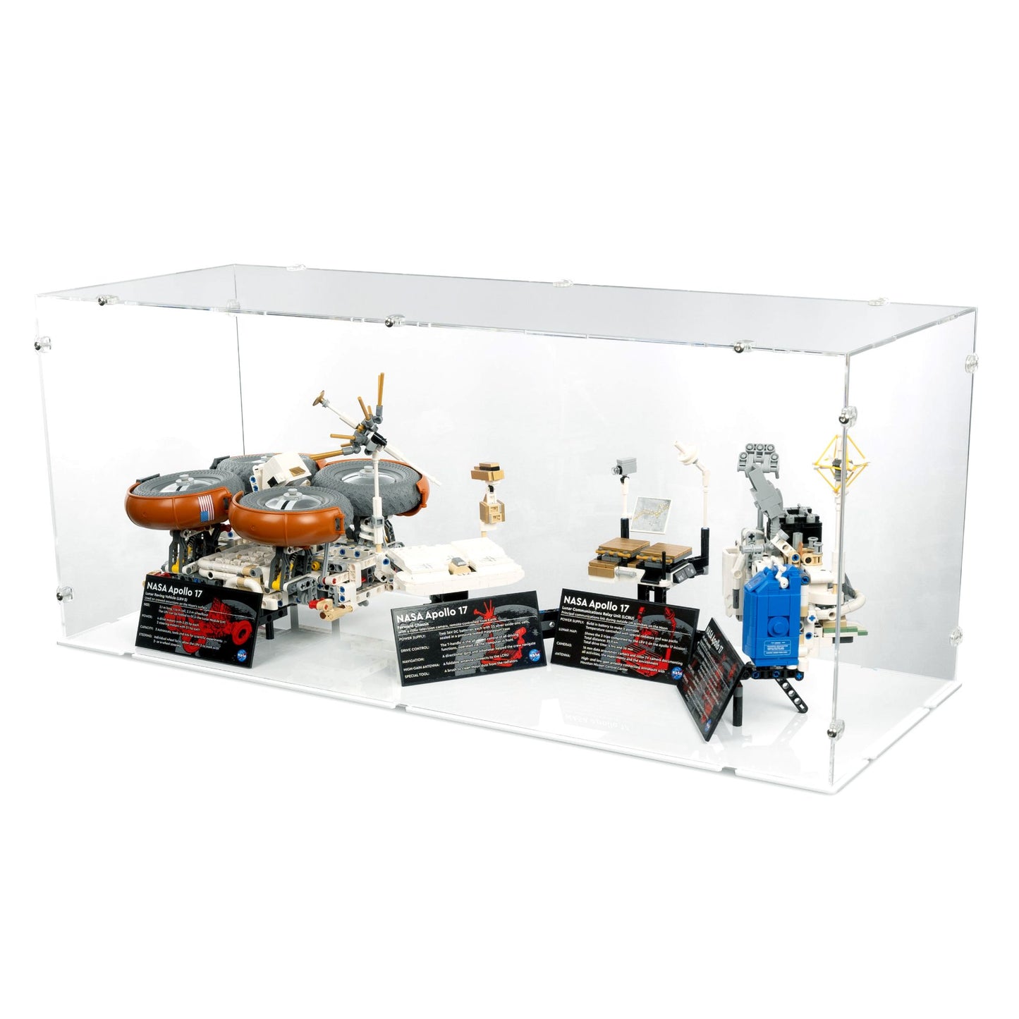 42182 NASA Apollo Lunar Roving Vehicle LRV (XL) - Acrylic Display Case Lego