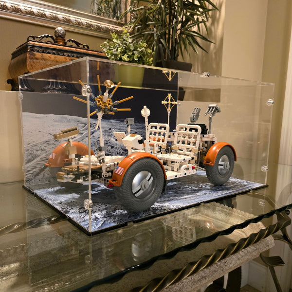 42182 NASA Apollo Lunar Roving Vehicle LRV  - Acryl Vitrine Lego