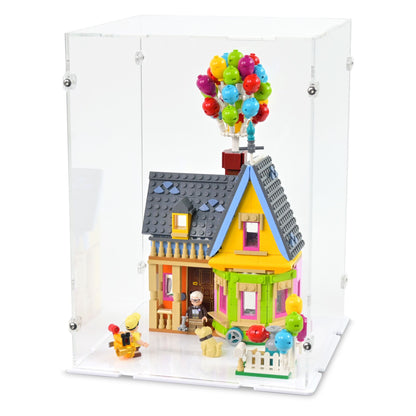 43217 Carl's House from "Up" - Acrylic Display Case Lego