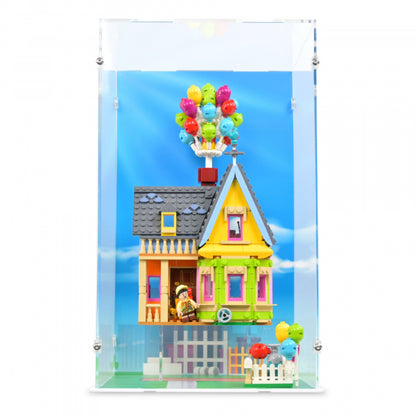 43217 Carls Haus aus "Oben" - XL  Acryl Vitrine & Ständer & Vinylhintergrund