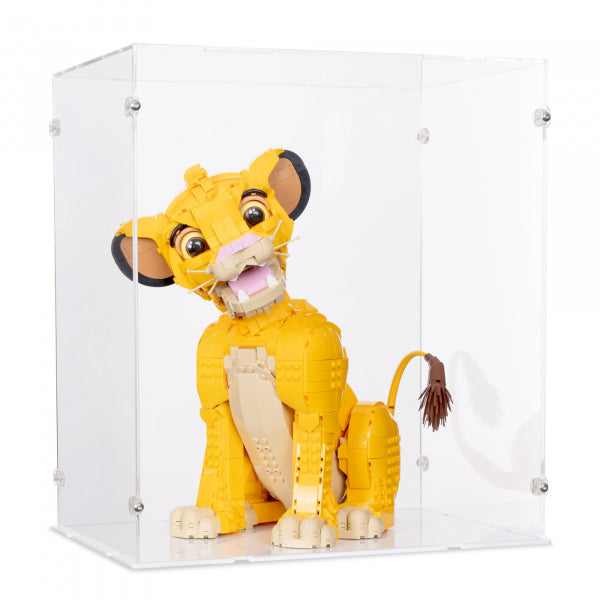 43247 Simba, der junge König der Löwen - Lego Acryl Vitrine