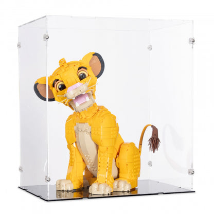 43247 Simba, der junge König der Löwen - Lego Acryl Vitrine