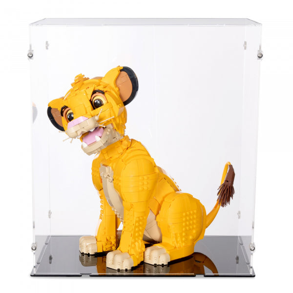 43247 Simba, der junge König der Löwen - Lego Acryl Vitrine