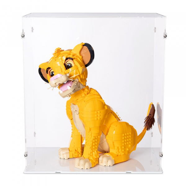 43247 Simba, der junge König der Löwen - Lego Acryl Vitrine