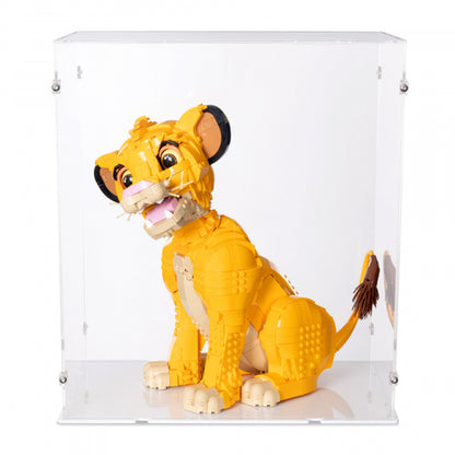 43247 Simba, der junge König der Löwen - Lego Acryl Vitrine