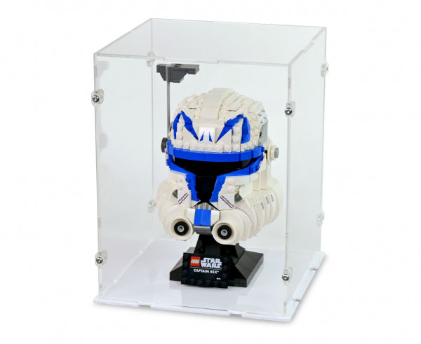 75274 + 75276 + 75277 + 75304 + 75305 + 75327 + 75328 + 75343 Star Wars Helme - Acryl Vitrine Lego