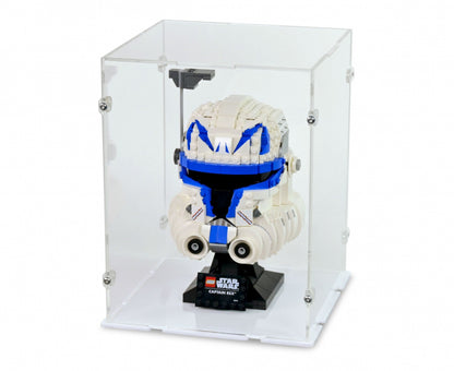 75274 + 75276 + 75277 + 75304 + 75305 + 75327 + 75328 + 75343 Star Wars Helme - Acryl Vitrine Lego