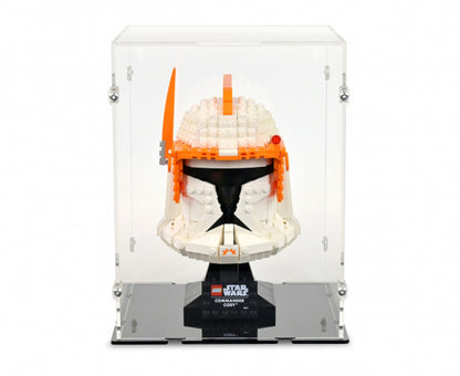 75274 + 75276 + 75277 + 75304 + 75305 + 75327 + 75328 + 75343 Star Wars Helme - Acryl Vitrine Lego