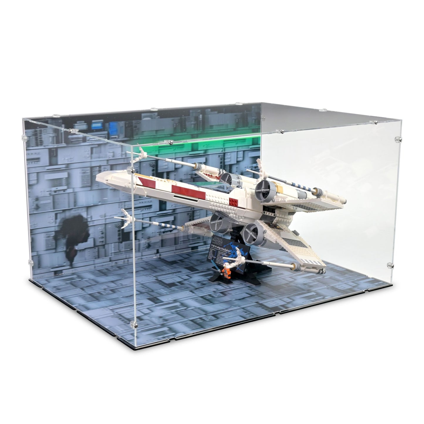75355 X-Wing Starfighter - Acrylic Display Case for Lego