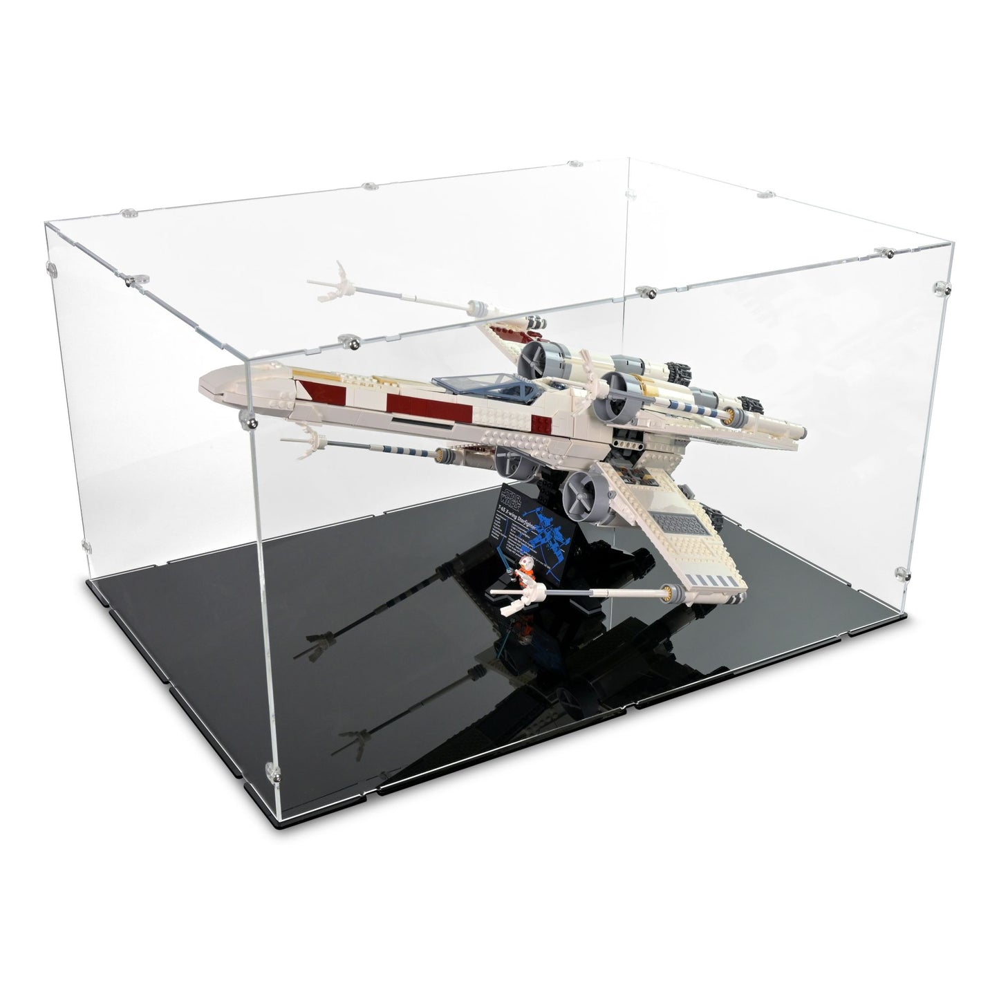 75355 X-Wing Starfighter - Acrylic Display Case for Lego