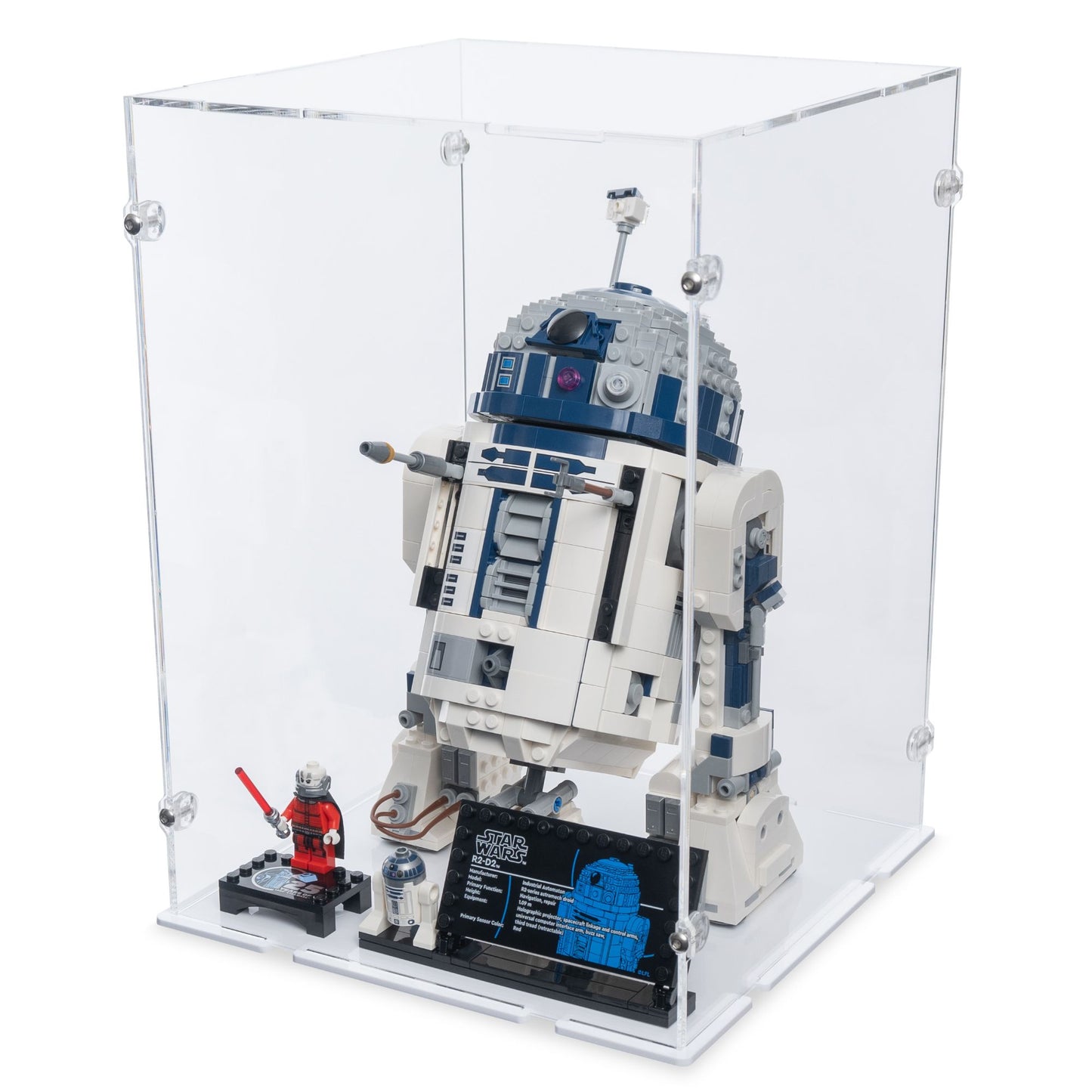 75379 R2-D2 (2024) - Acrylic Display Case for Lego