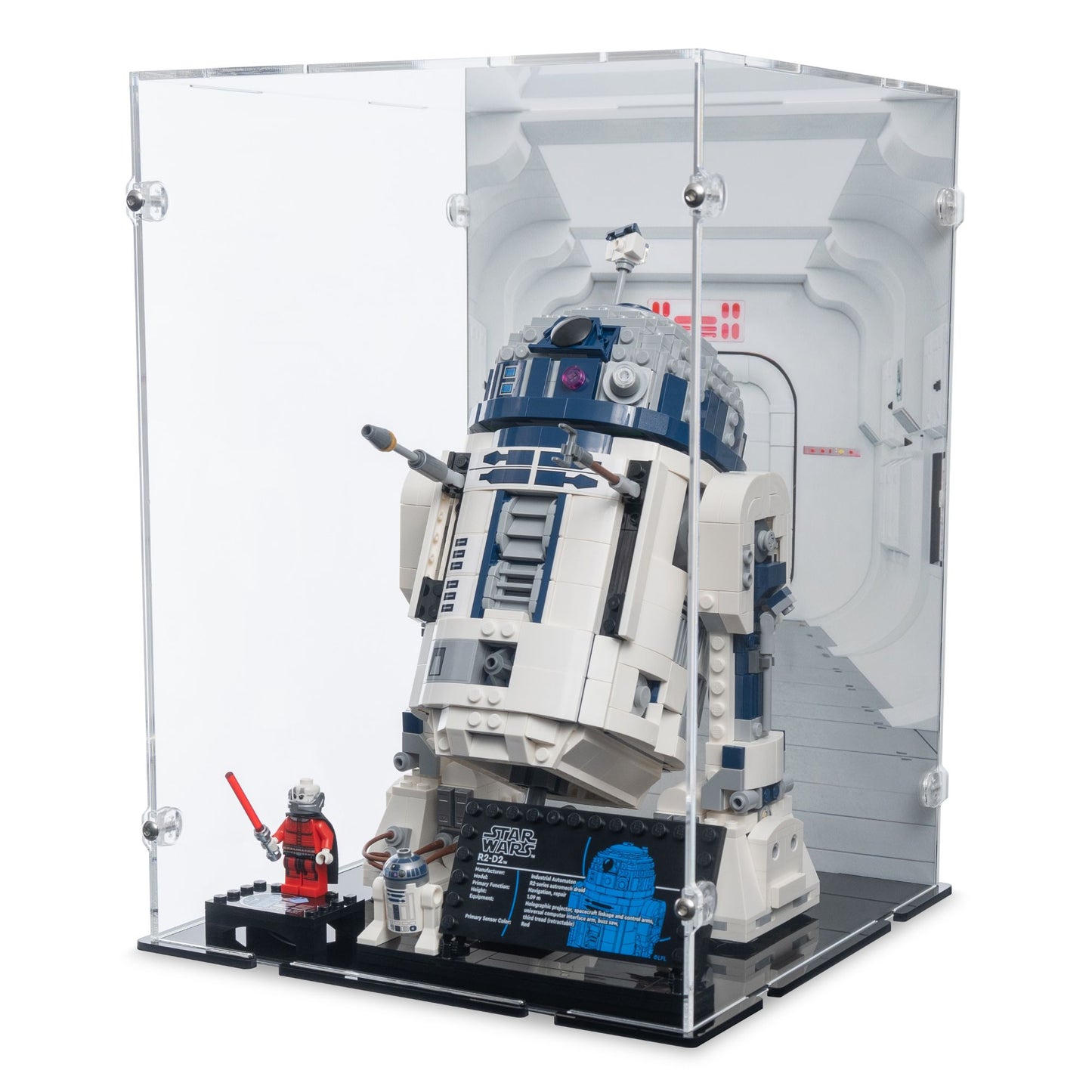75379 R2-D2 (2024) - Acrylic Display Case for Lego