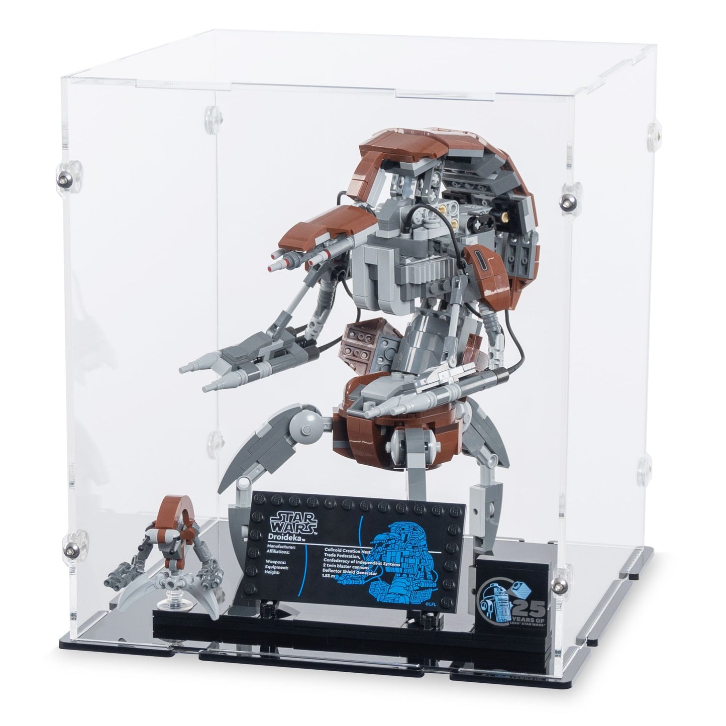 75381 Droideka - Acryl Vitrine Lego
