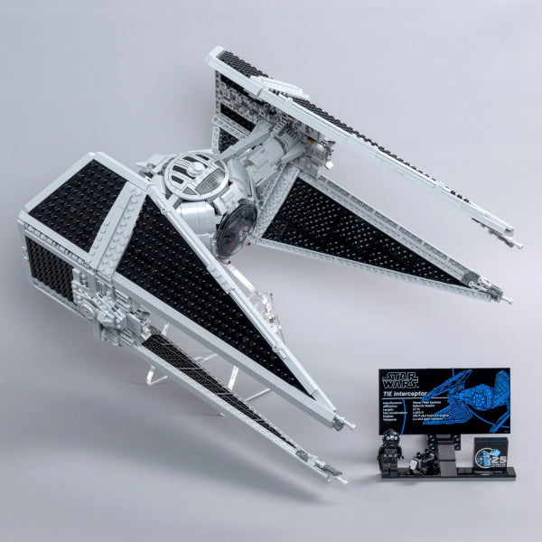 Acrylständer für Lego 75382 TIE-Abfangjäger