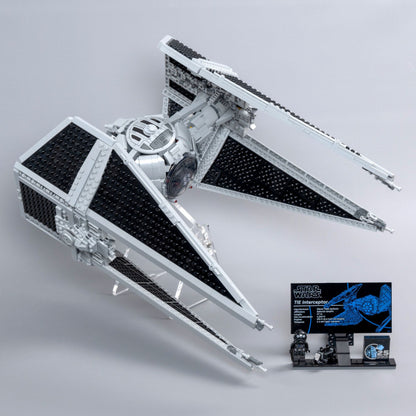 Acrylständer für Lego 75382 TIE-Abfangjäger