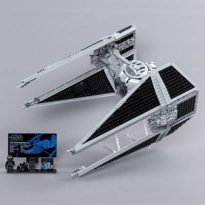 Acrylständer für Lego 75382 TIE-Abfangjäger