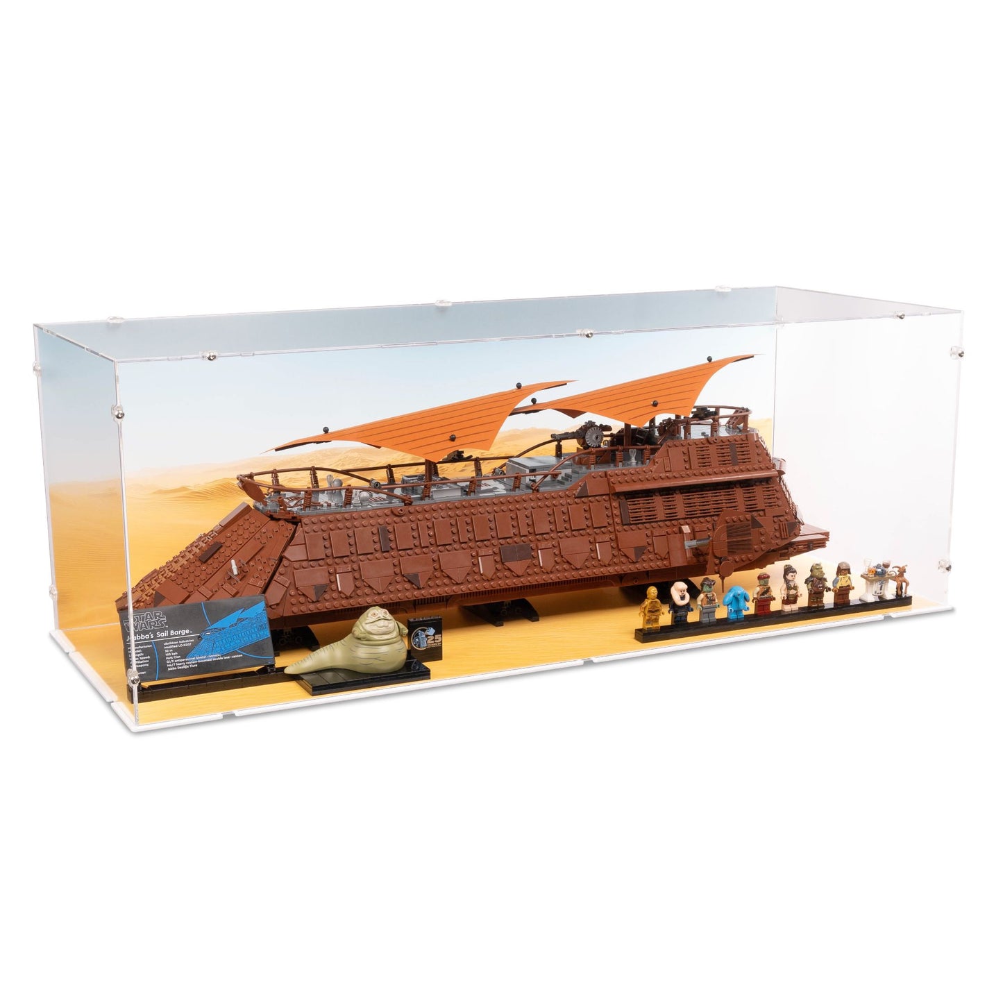 75397 Jabbas Segelbarke - Lego Acryl Vitrine