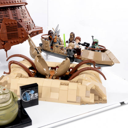 75397 Jabbas Segelbarke (XL) - Lego Acryl Vitrine