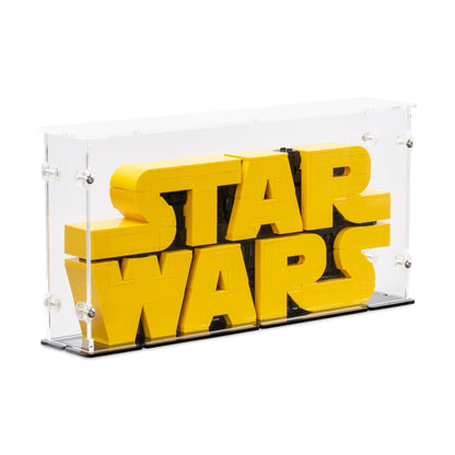 75407 Star Wars™ Logo aus LEGO Steinen  - Acryl Vitrine Lego