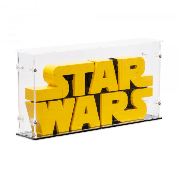 75407 Star Wars™ Logo aus LEGO Steinen  - Acryl Vitrine Lego